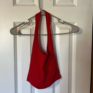 Forever 21 Red Crop Top